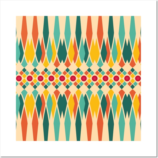 Festive pattern Wall Art by Gaspar Avila